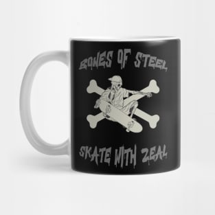 Bones of Steel, Skate with Zeal! Skate Mug